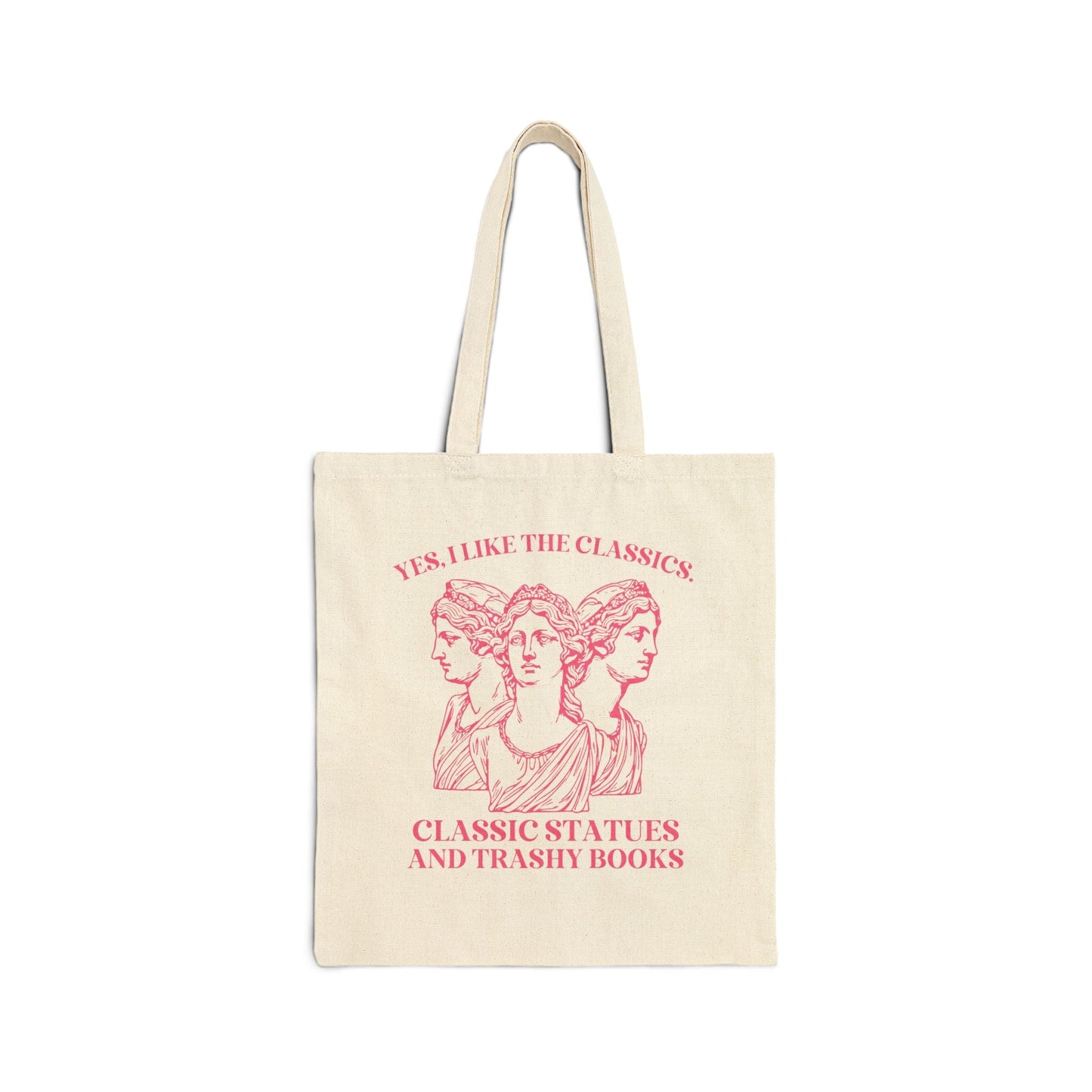 Funny Book Lover Gift Idea for Friend Who Loves Classic Statues and Trashy Books