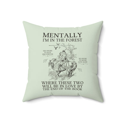 Funny Book Pillow for Romance Reader or Historical Fiction Author
