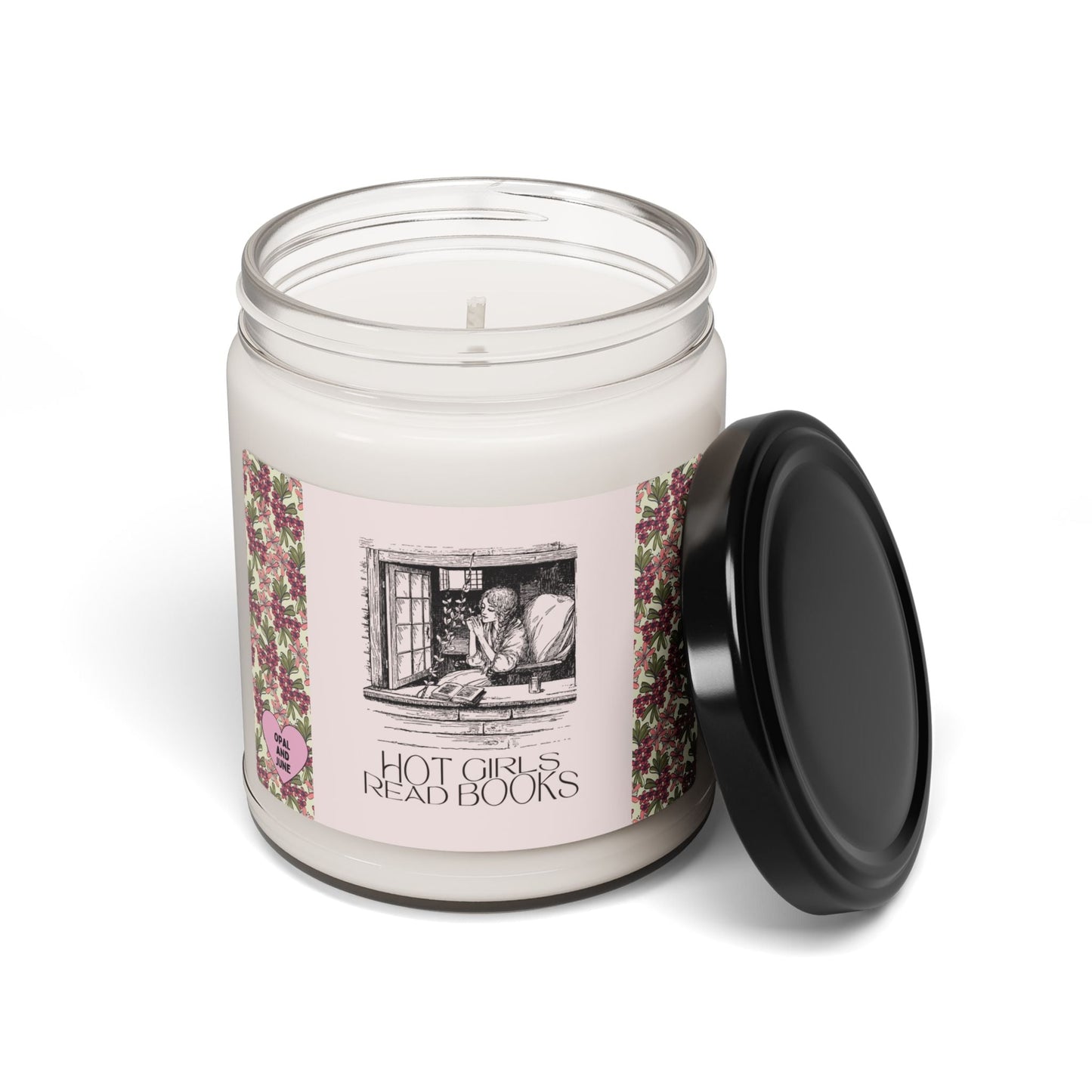 Bookish Candle: Hot Girls Read Books
