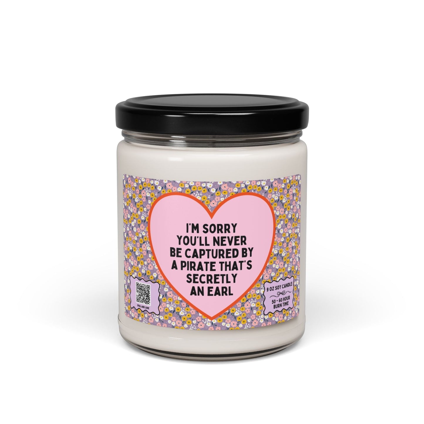 A Secret Pirate Earl Candle