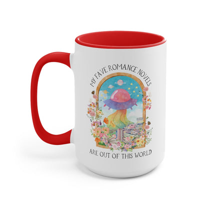 Funny Bookish Coffee Mug for Fantasy or Science Fiction Romance Reader: 15 oz Coffee Mug