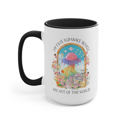 Funny Bookish Coffee Mug for Fantasy or Science Fiction Romance Reader: 15 oz Coffee Mug