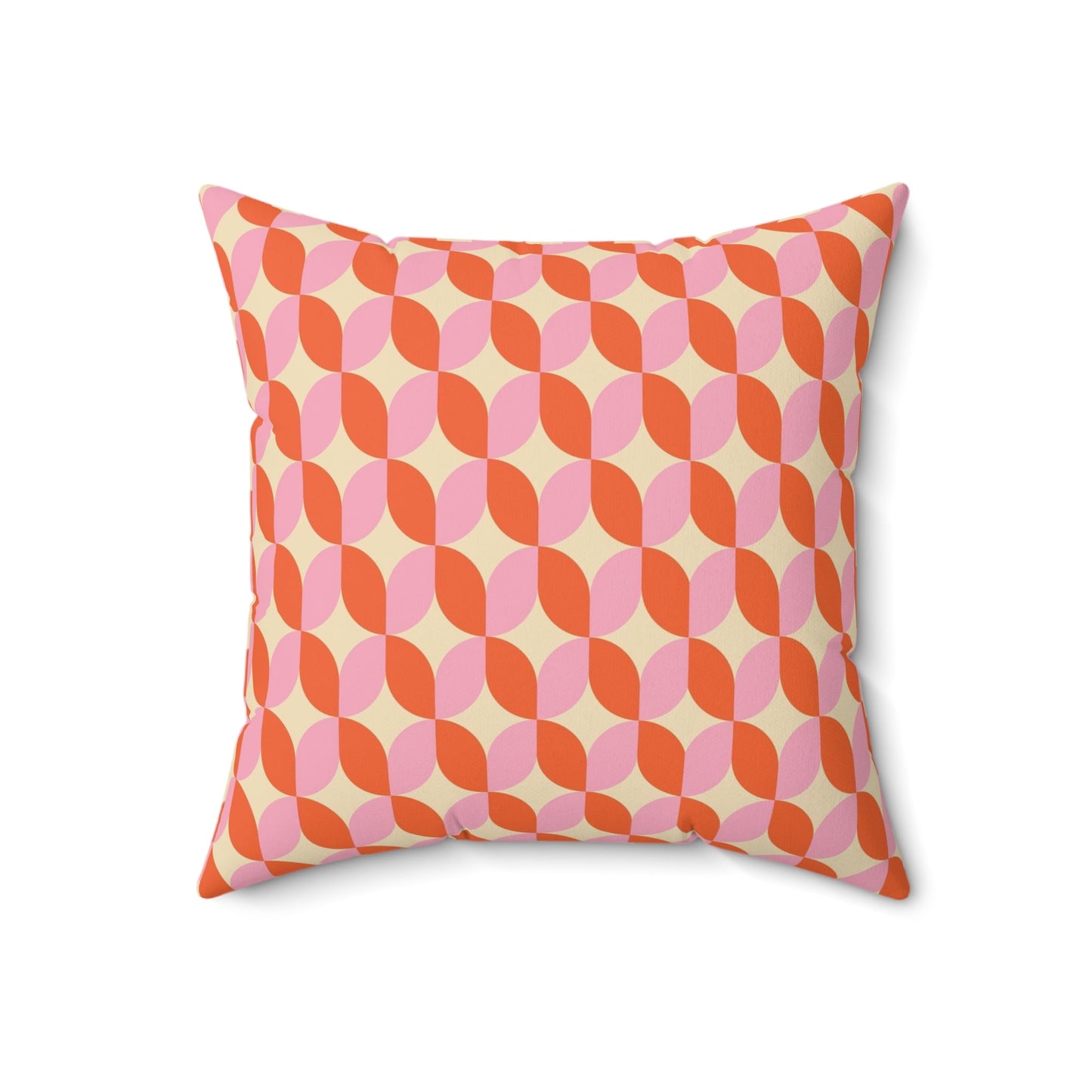 Funny Bookish Pillow, 70s Retro Aesthetic: Shelf Control is Totally Boring