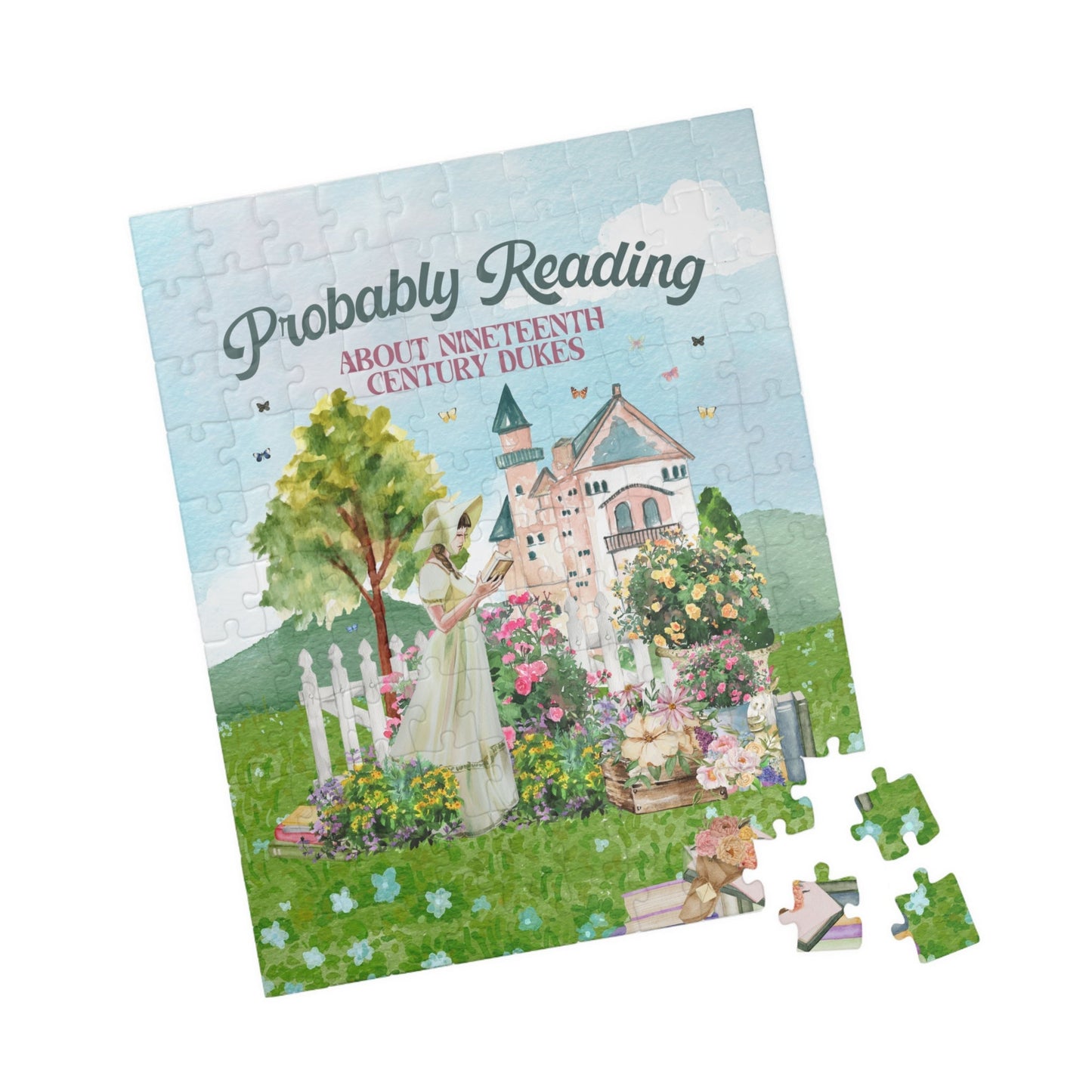 Funny Bookish Puzzle for Romance Reader: Probably Reading About Dukes