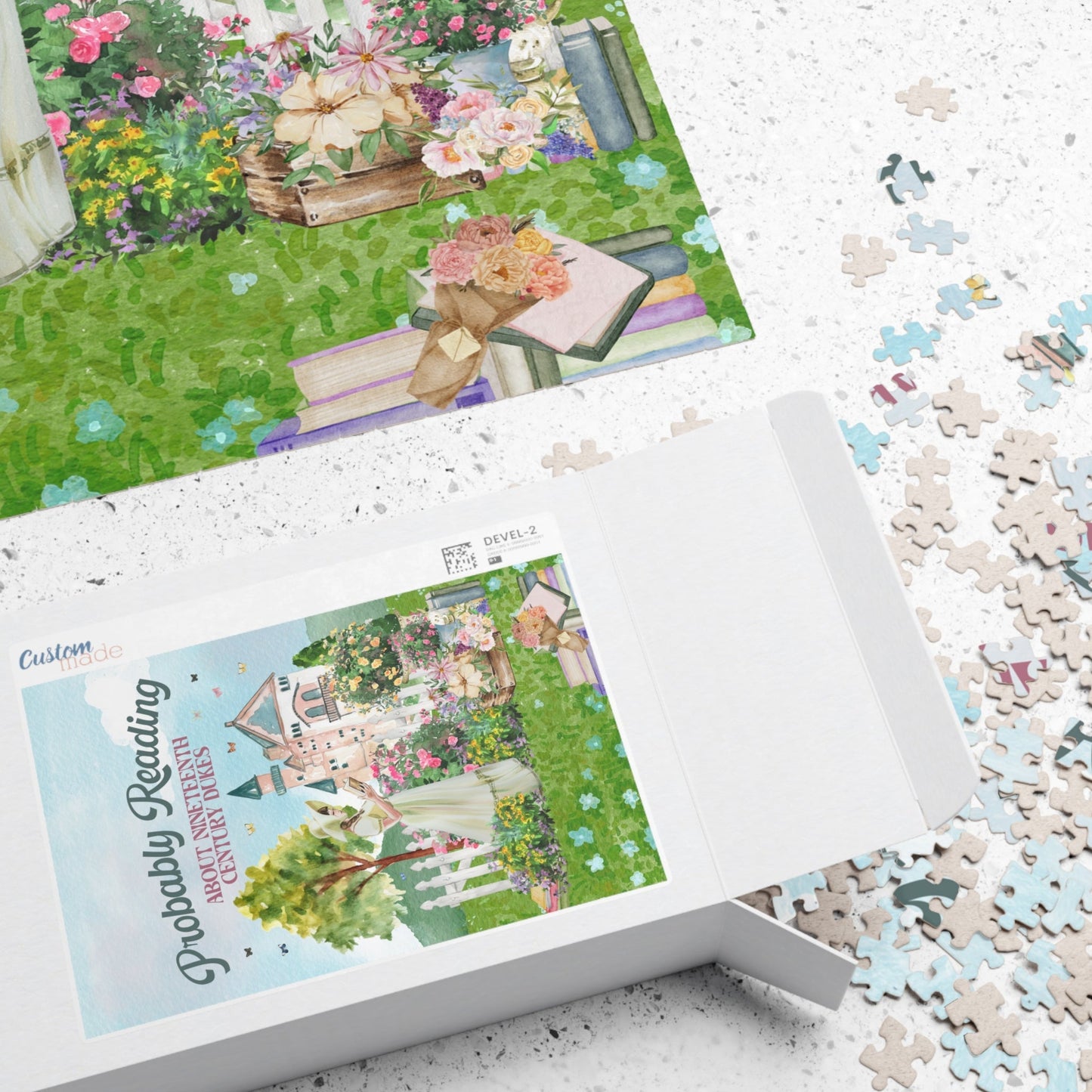 Funny Bookish Puzzle for Romance Reader: Probably Reading About Dukes