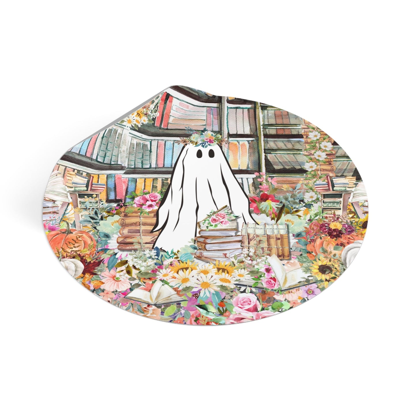 Floral Ghost in Library