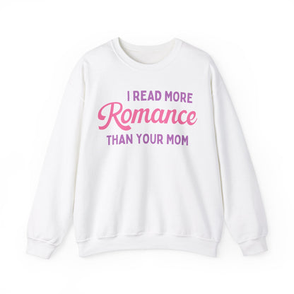 Funny Bookish Sweatshirt for Romance Reader