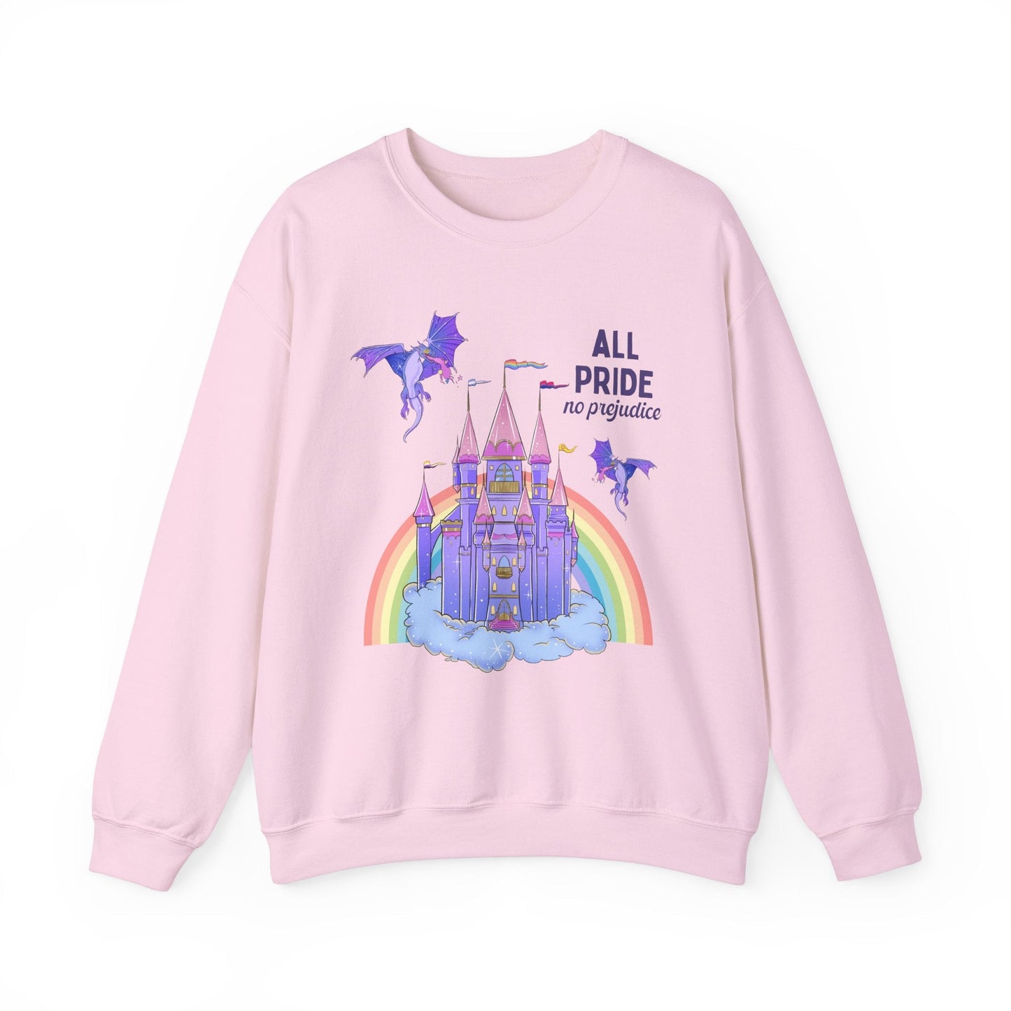 Funny Bookish Sweatshirt with Castle