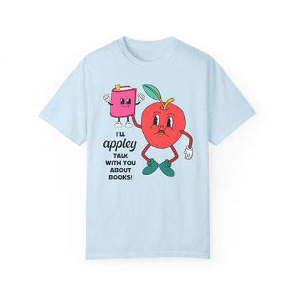 Librarian Apple Pun T-Shirt