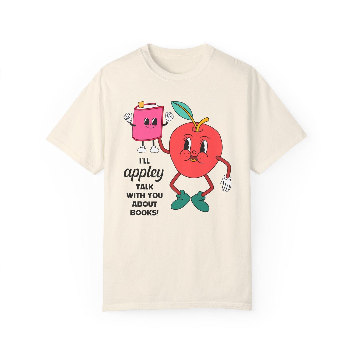 Librarian Apple Pun T-Shirt