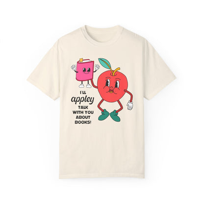 Librarian Apple Pun T-Shirt