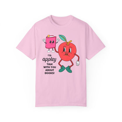 Librarian Apple Pun T-Shirt