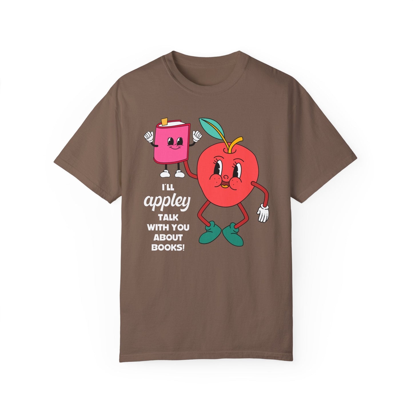 Librarian Apple Pun T-Shirt