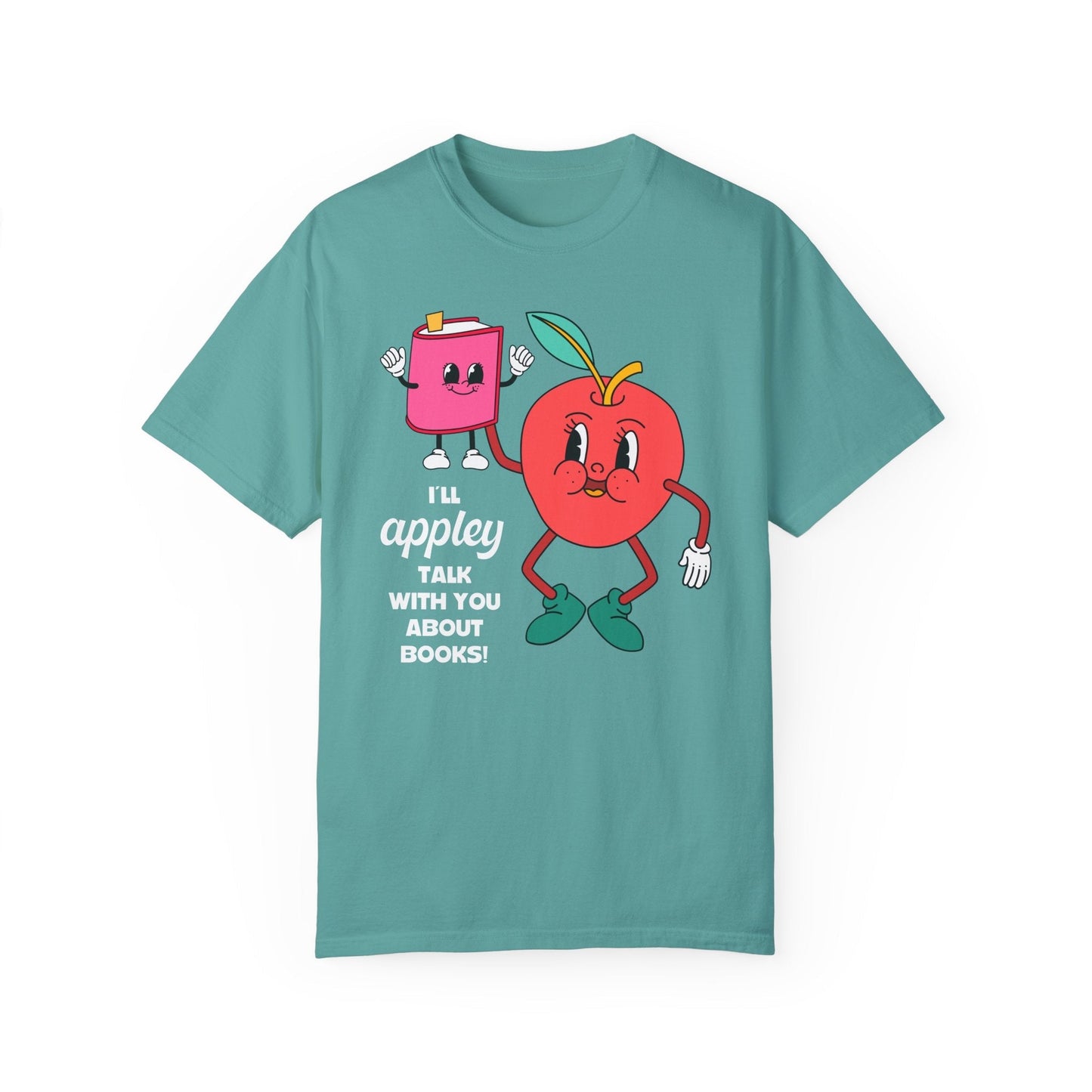 Librarian Apple Pun T-Shirt