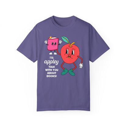 Librarian Apple Pun T-Shirt