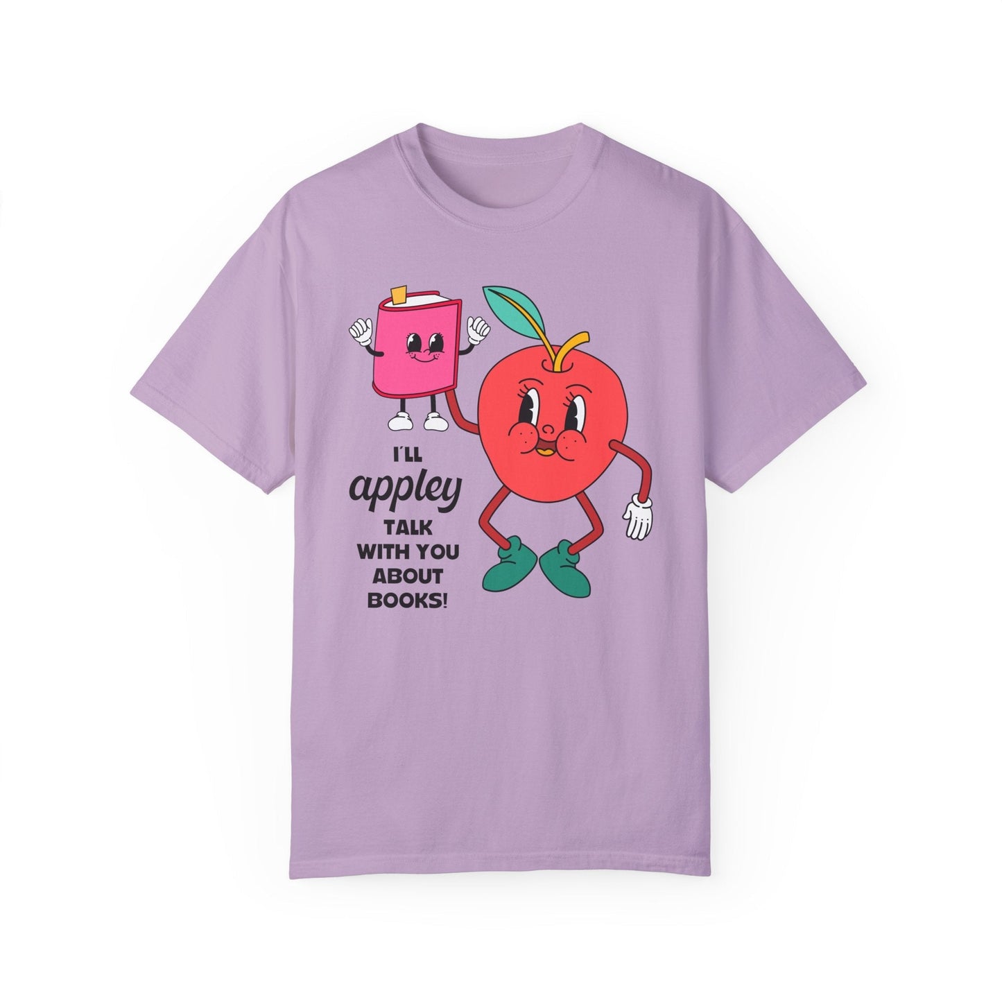 Librarian Apple Pun T-Shirt