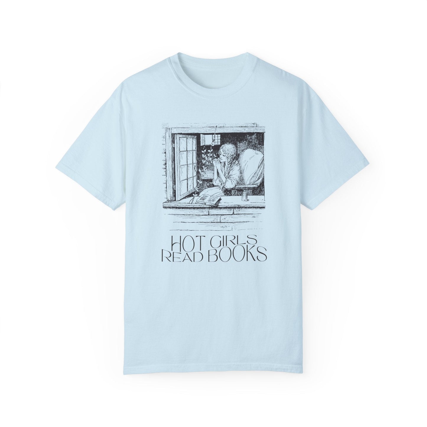 Hot Girls Read Books Tee Shirt