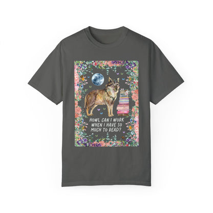 Bookish Wolf Tee Shirt