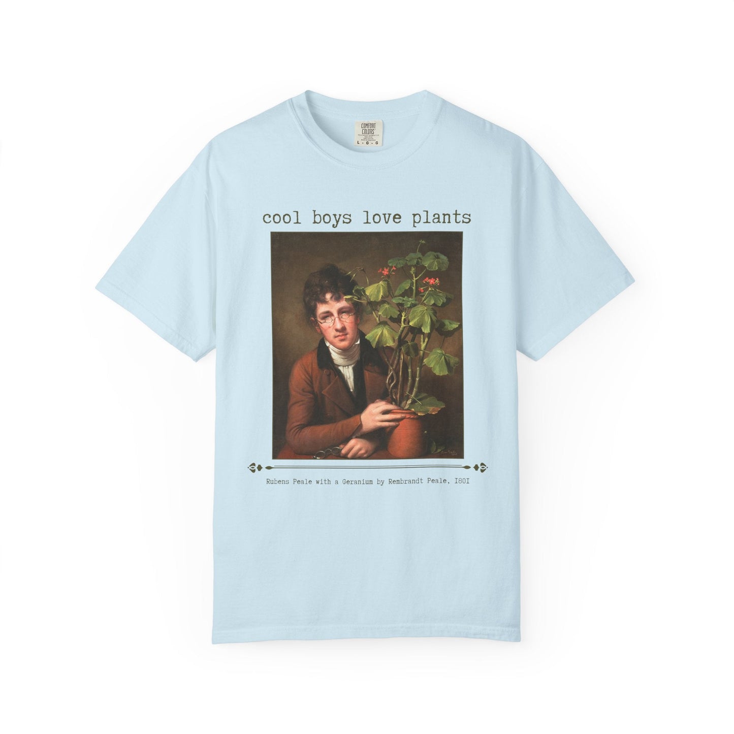 Cool Boys Love Plants Tee Shirt