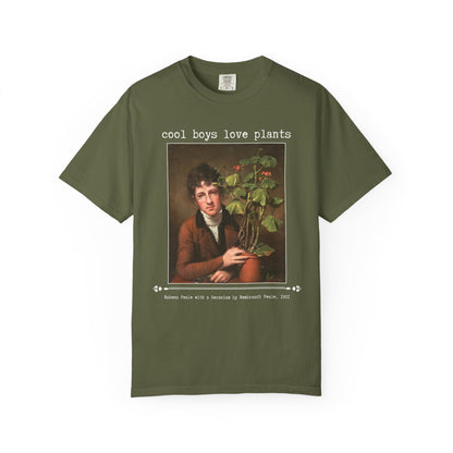 Cool Boys Love Plants Tee Shirt
