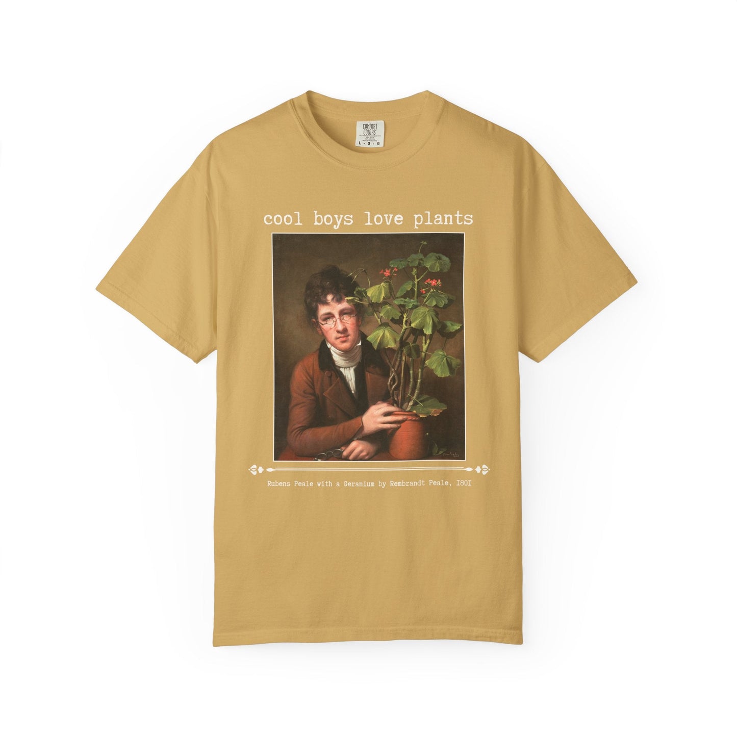 Cool Boys Love Plants Tee Shirt