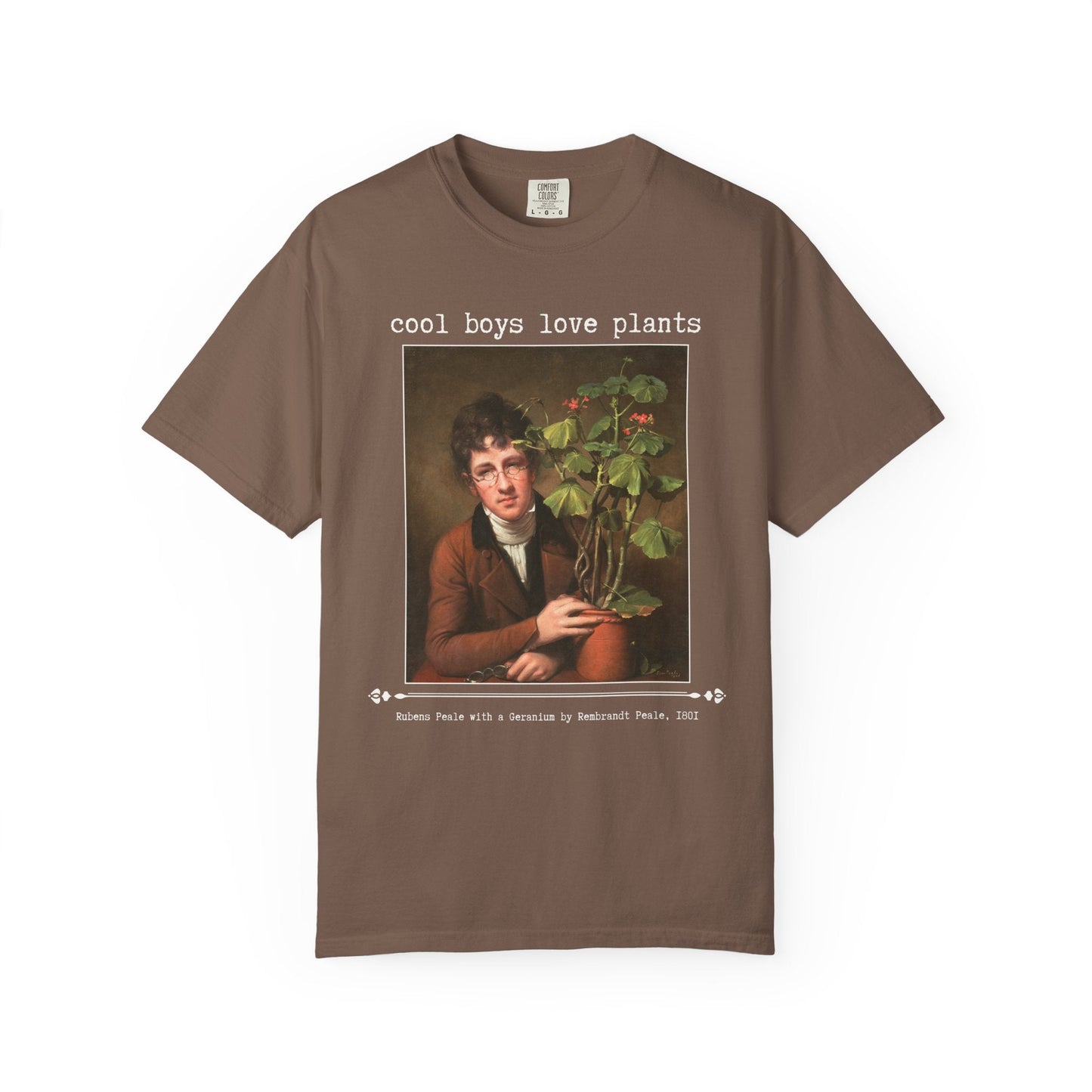 Cool Boys Love Plants Tee Shirt