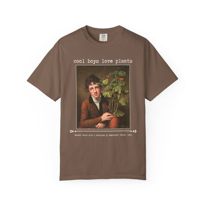 Cool Boys Love Plants Tee Shirt