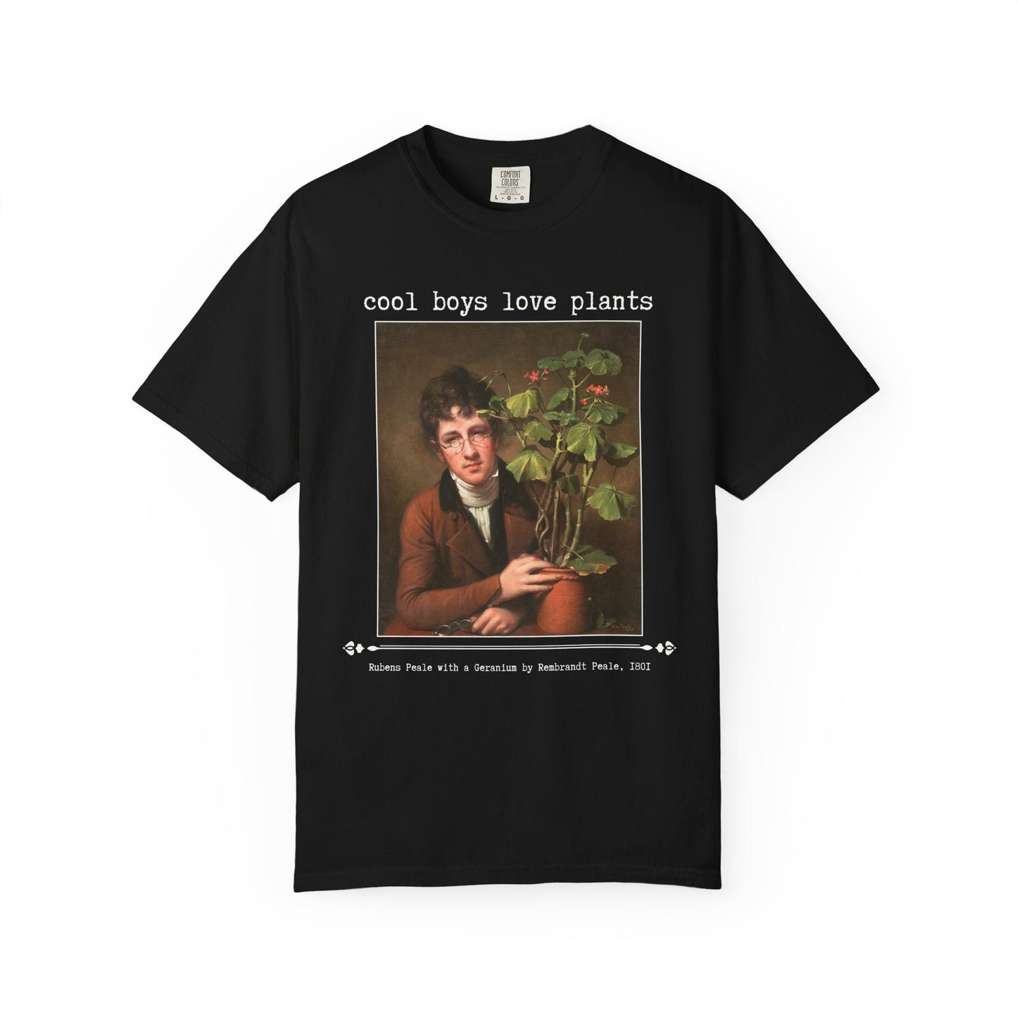 Cool Boys Love Plants Tee Shirt