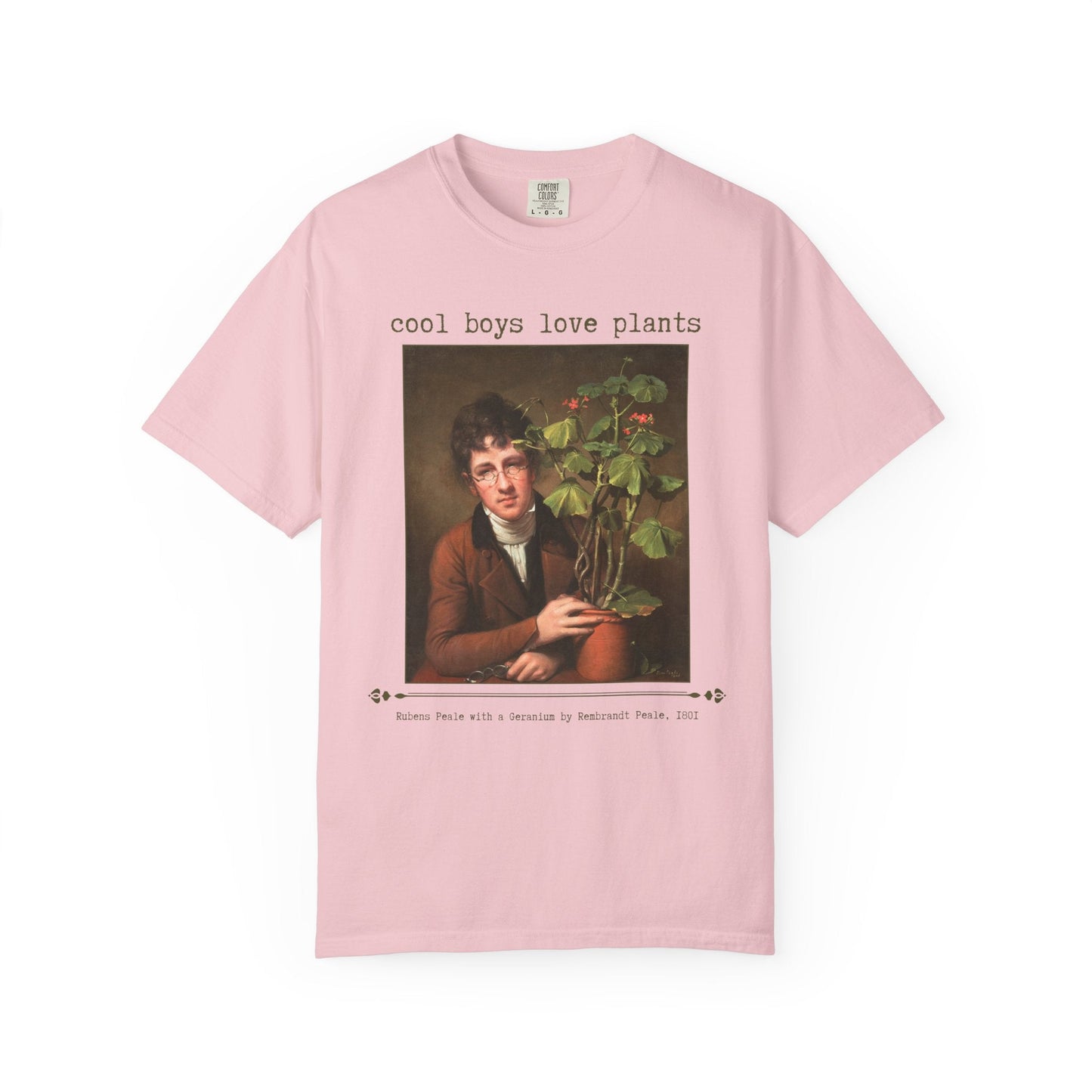 Cool Boys Love Plants Tee Shirt