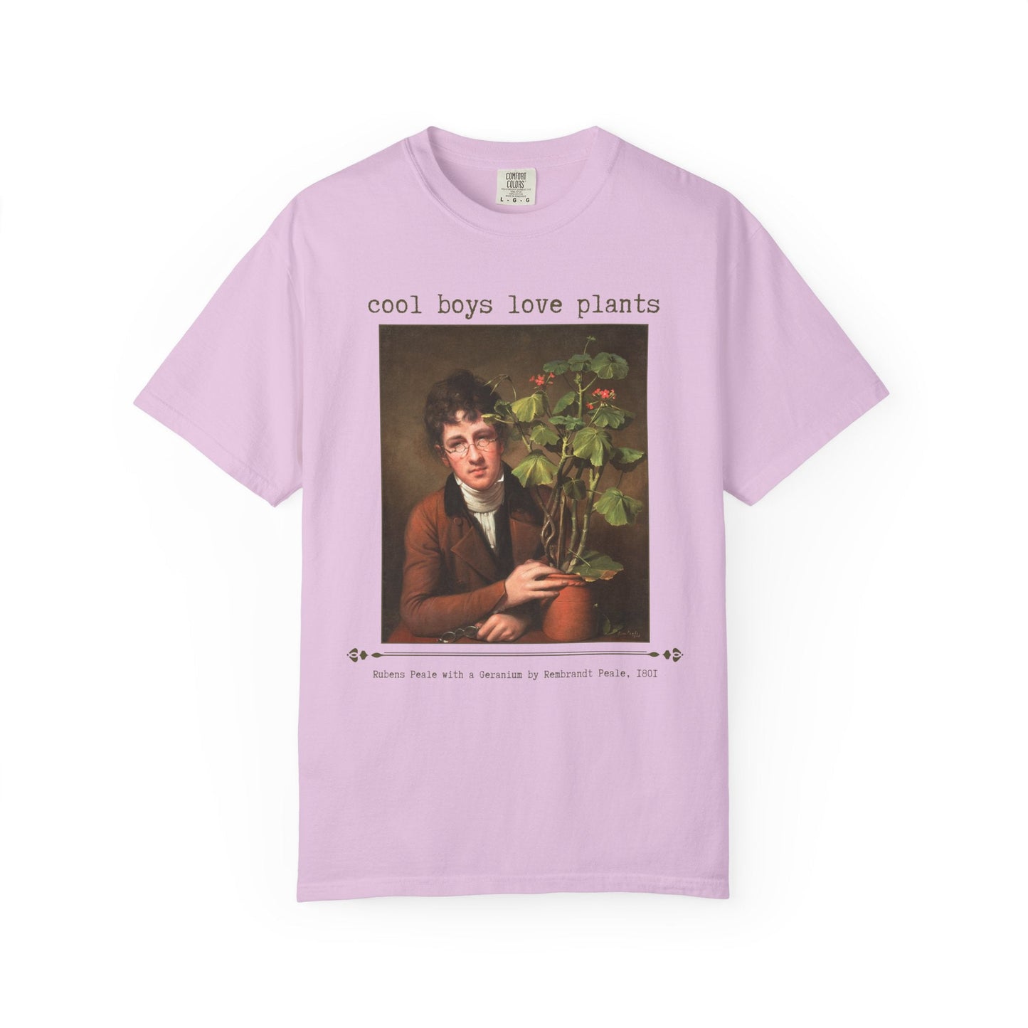 Cool Boys Love Plants Tee Shirt