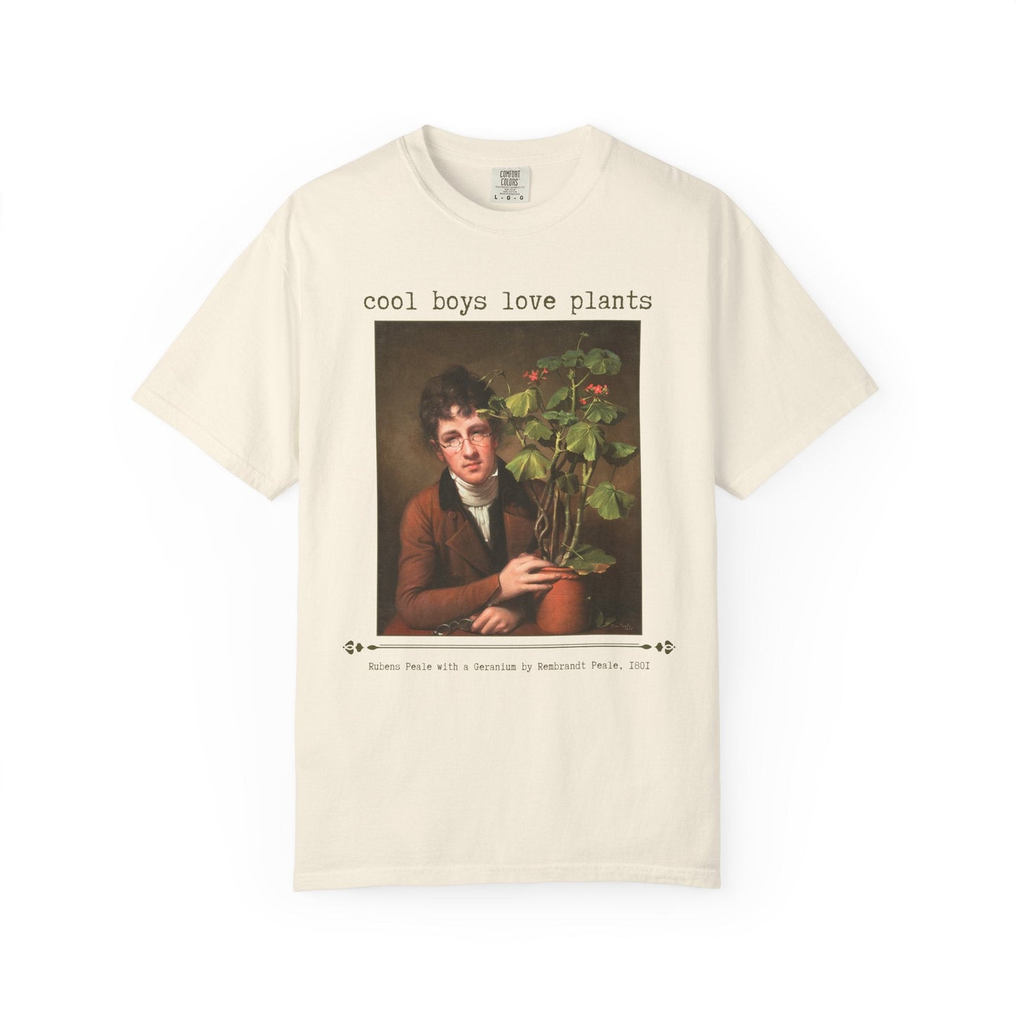 Cool Boys Love Plants Tee Shirt