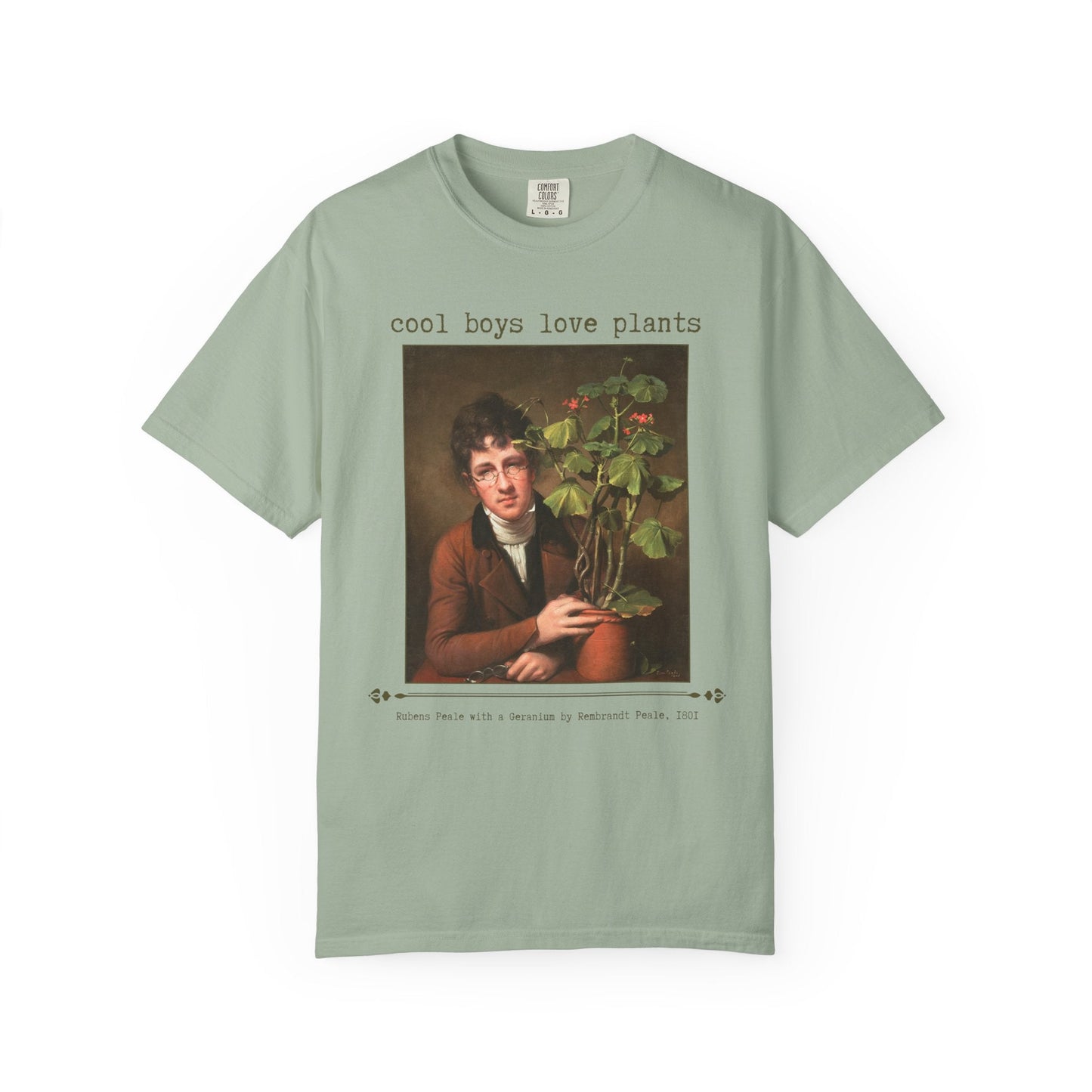 Cool Boys Love Plants Tee Shirt