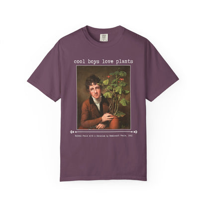 Cool Boys Love Plants Tee Shirt