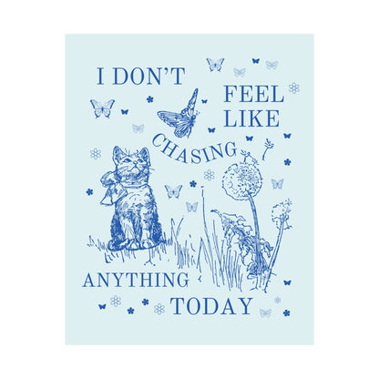 Funny Cat Lover Poster Print