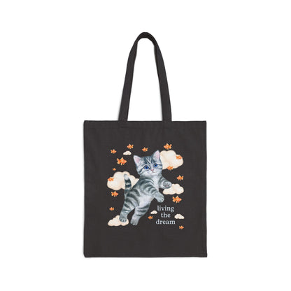 Funny Cat Lover Tote Bag