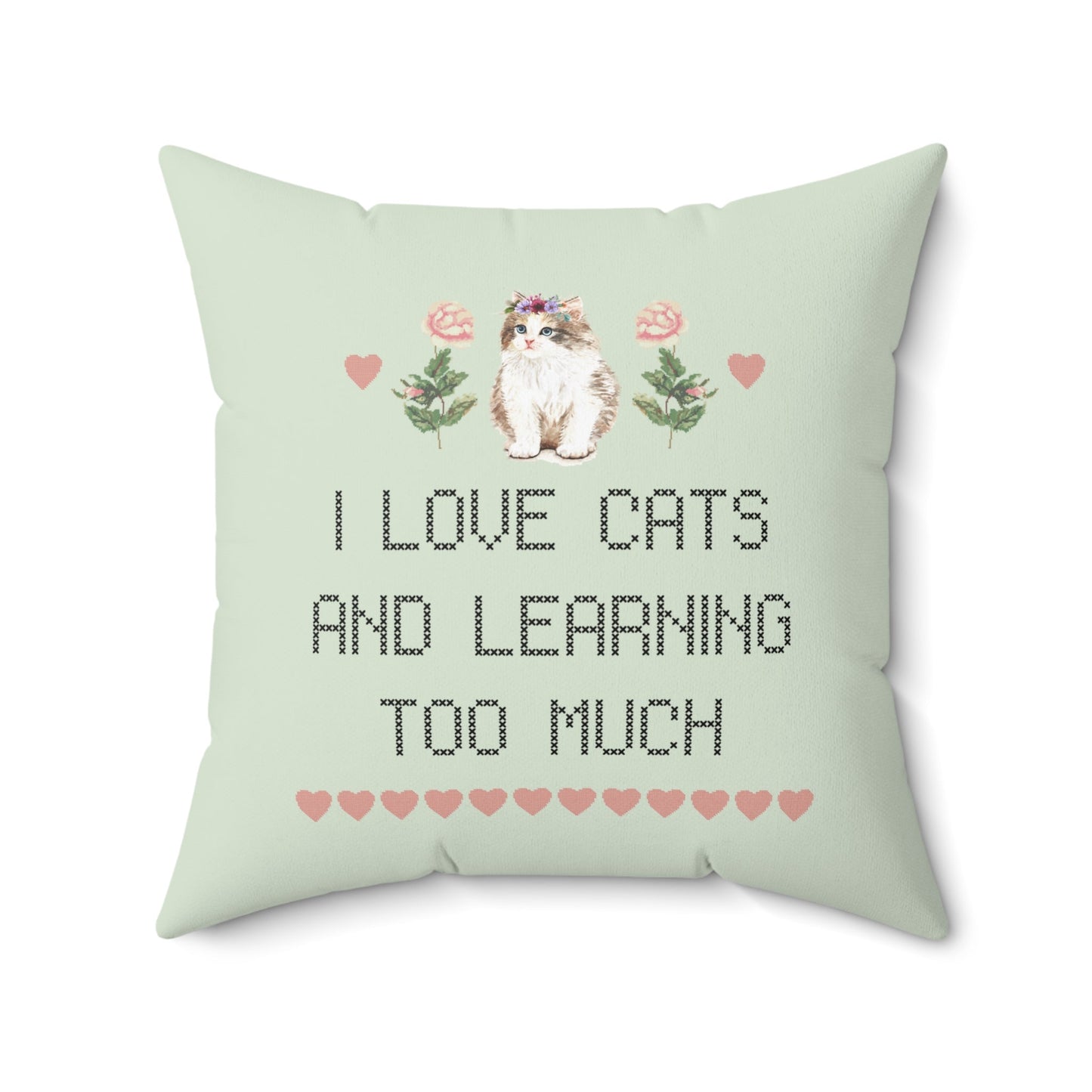 Funny Cat Mom Pillow