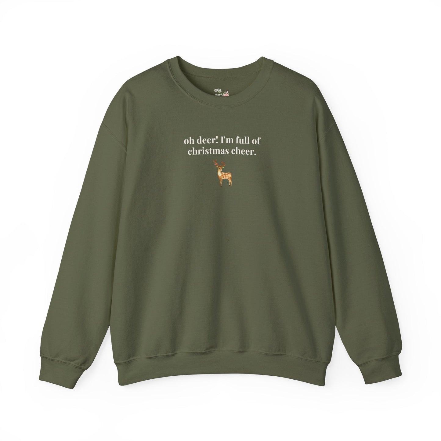 Funny Christmas Deer Sweatshirt