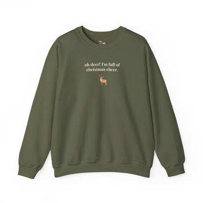 Funny Christmas Deer Sweatshirt
