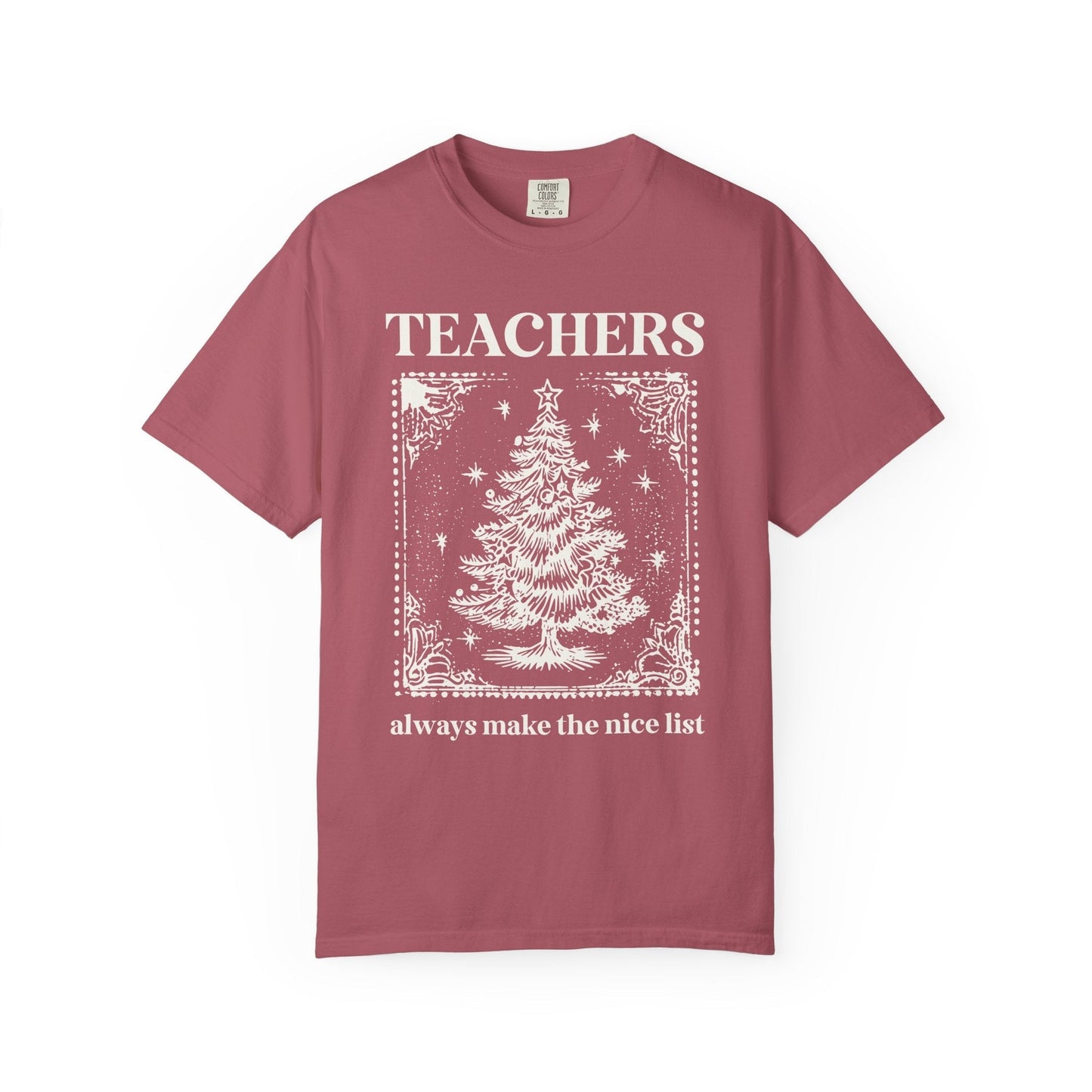 Funny Christmas Lover Tee Shirt: Always Makes the Nice List