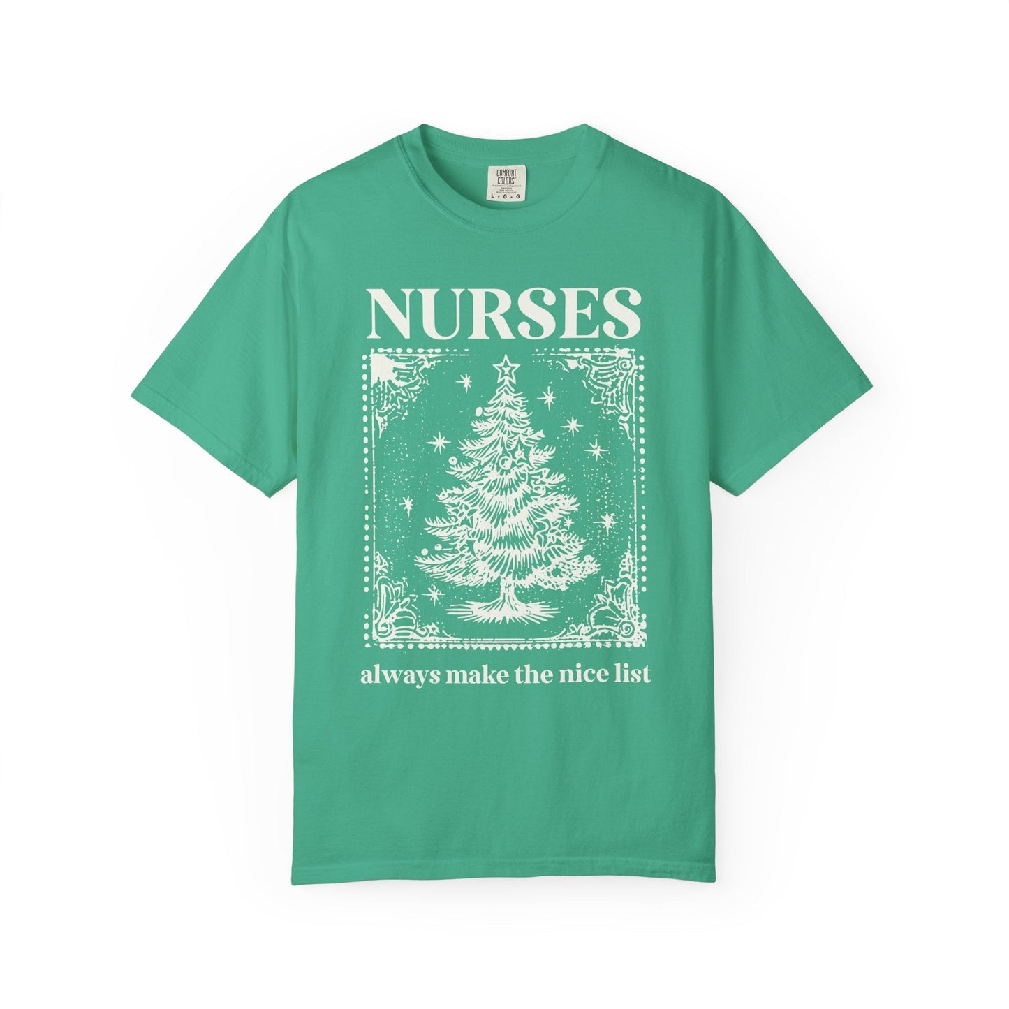 Funny Christmas Lover Tee Shirt: Always Makes the Nice List