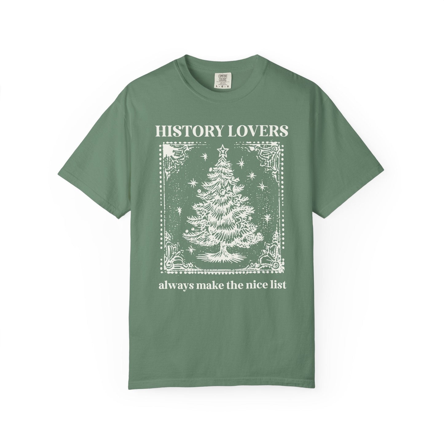 Funny Christmas Lover Tee Shirt: Always Makes the Nice List