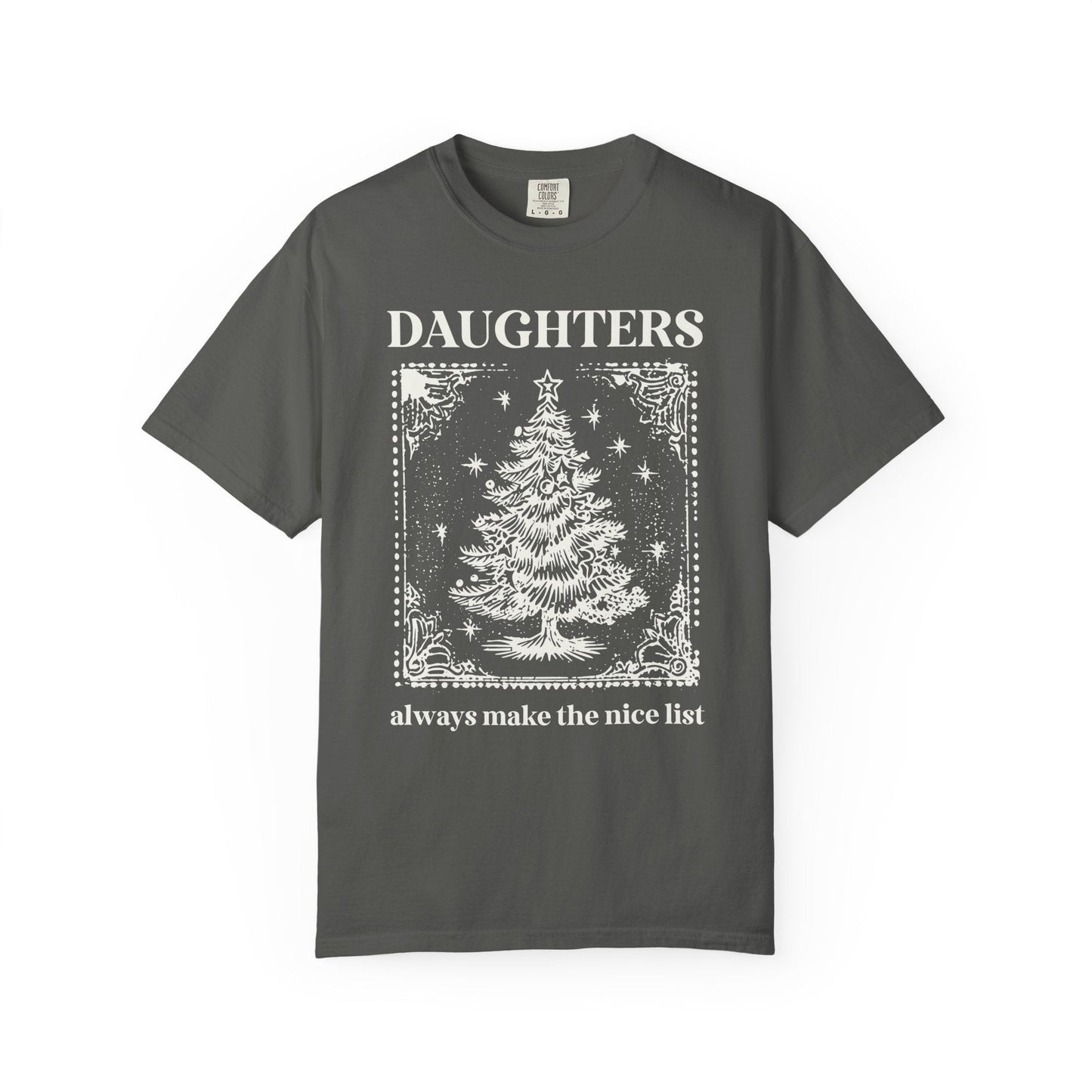 Funny Christmas Lover Tee Shirt: Always Makes the Nice List