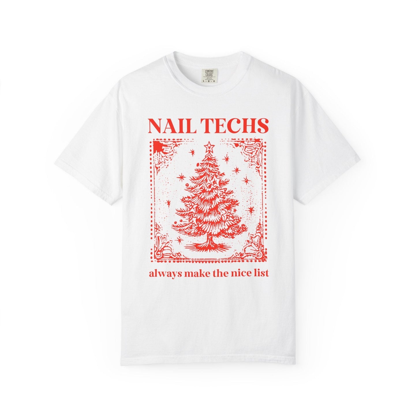 Funny Christmas Lover Tee Shirt: Always Makes the Nice List