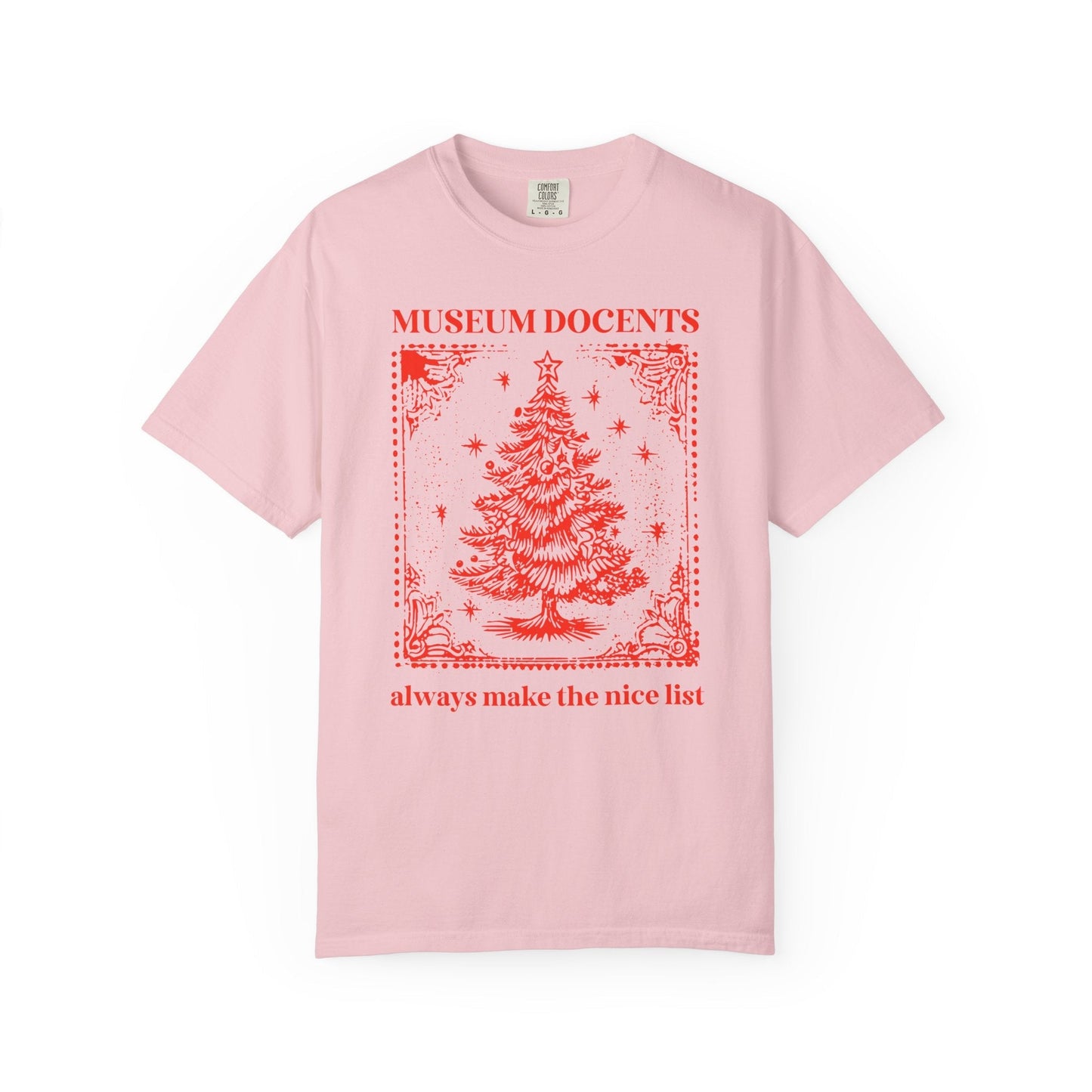 Funny Christmas Lover Tee Shirt: Always Makes the Nice List