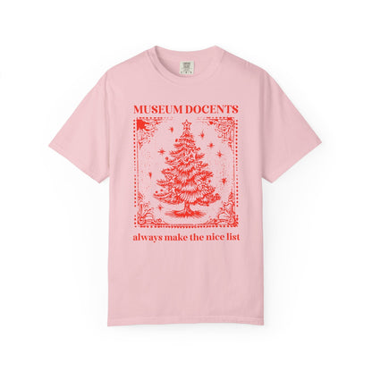 Funny Christmas Lover Tee Shirt: Always Makes the Nice List