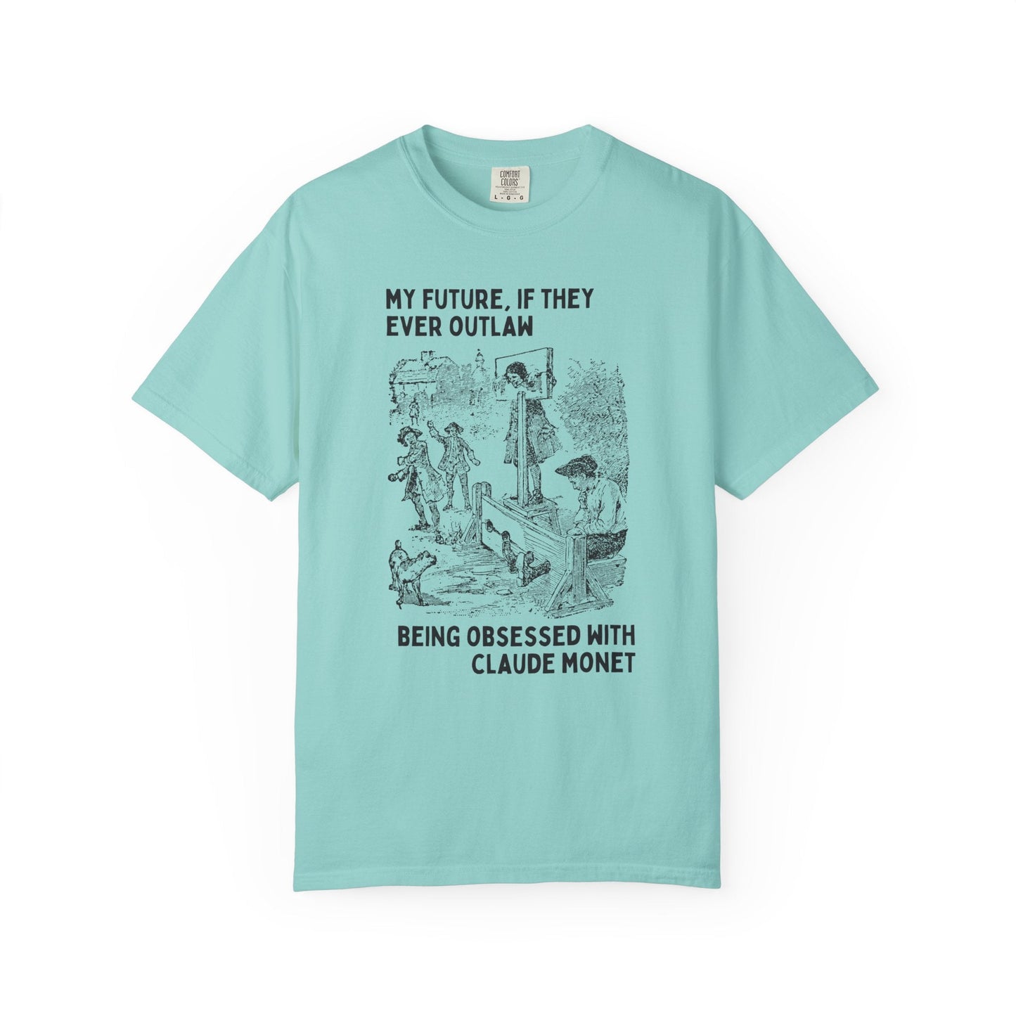 Funny Claude Monet Tee Shirt