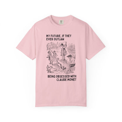Funny Claude Monet Tee Shirt
