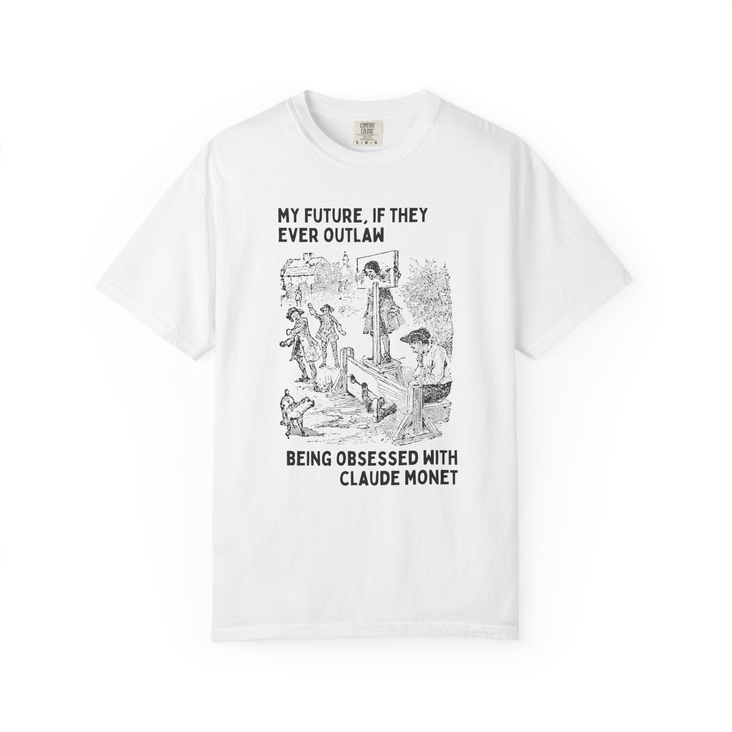 Funny Claude Monet Tee Shirt