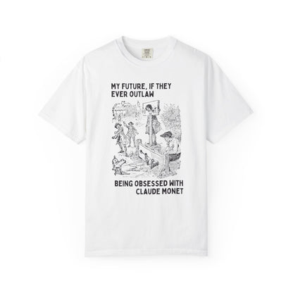 Funny Claude Monet Tee Shirt
