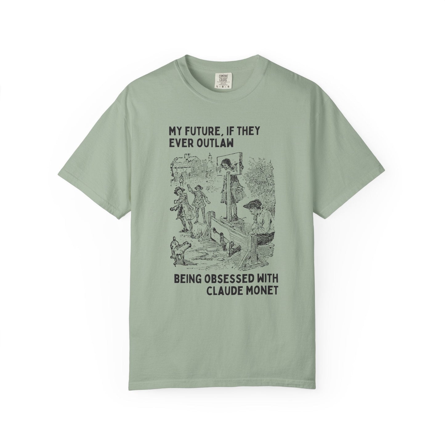 Funny Claude Monet Tee Shirt